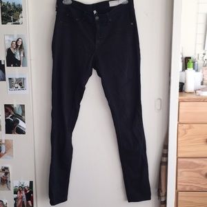black rag & bone jeggings
